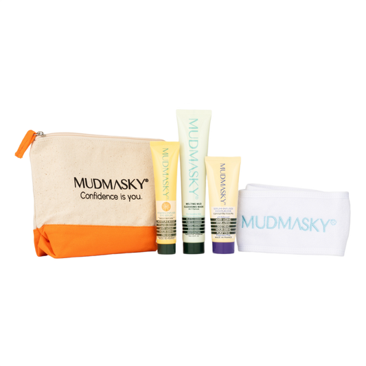 Minimalistisches Morgenroutine-Set