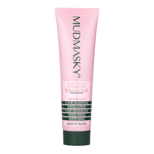 Pearl Polish Superglow Pink Clay Mask