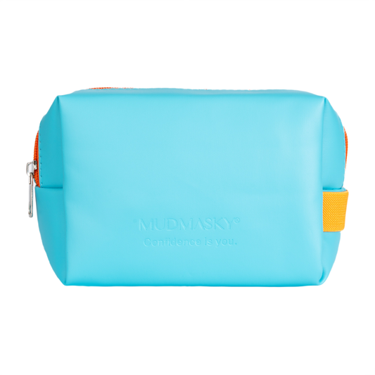 Kosmetiktasche aus veganem Leder